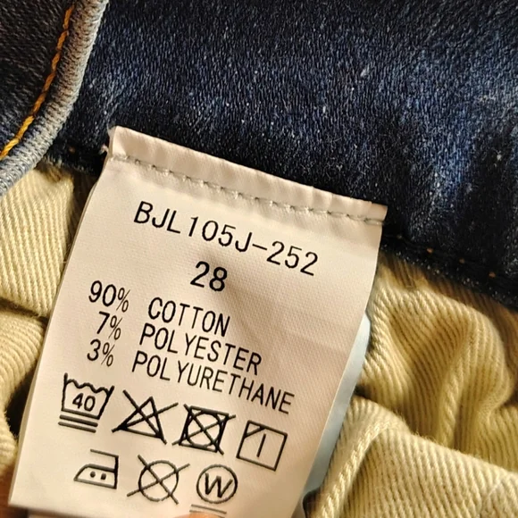 Brappers Skinny Blue Jeans 28 Isko Big John - Picture 3 of 8